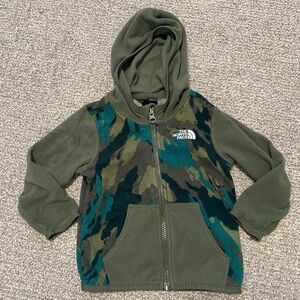 The North Face Glacier Camo Fleece Jacket 12-18m